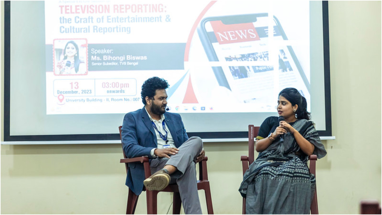 Journey into the Heart of Journalism: A Glimpse into TV Reporting!