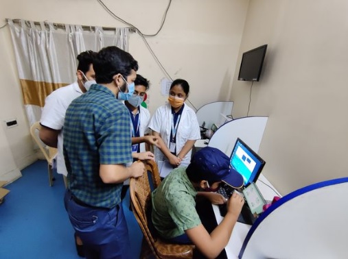 Hands-on training in optometry: Hospital visit in collaboration with Spectra Eye Hospital