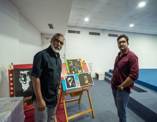 Curving caricatures with Debasish Deb