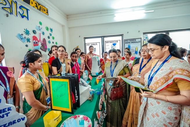 Exhibition on 'Cardiac, Orthopedic and Respiratory Devices in Adult Health Nursing' at Institute of Nursing