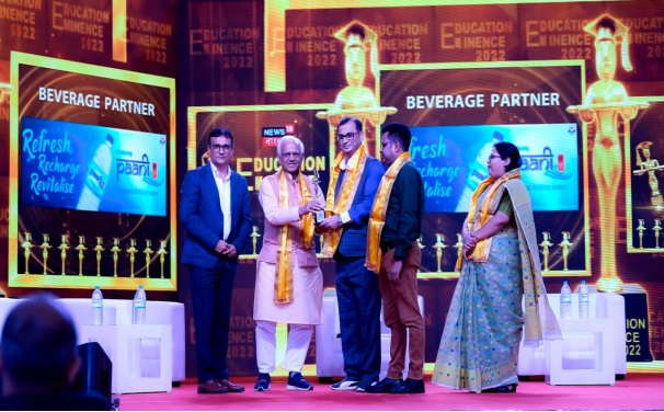 Chancellor, Shri Phalguni Mookhopadhyay awarded Times of India Business Award 2022