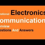 Q&A for Operational Electronics and communication interview