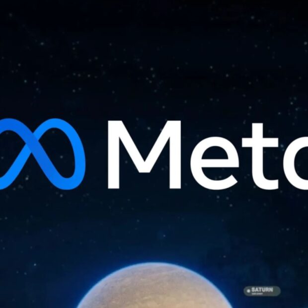 Meta with logo