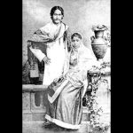 Rabindranath Tagore with his wife Mrinalini Devi