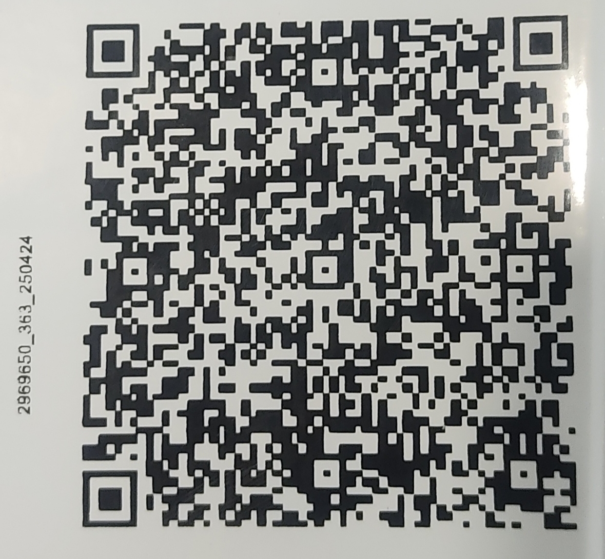 Payment QR code