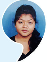 Priya Nag, student of B.COM at Brainware University