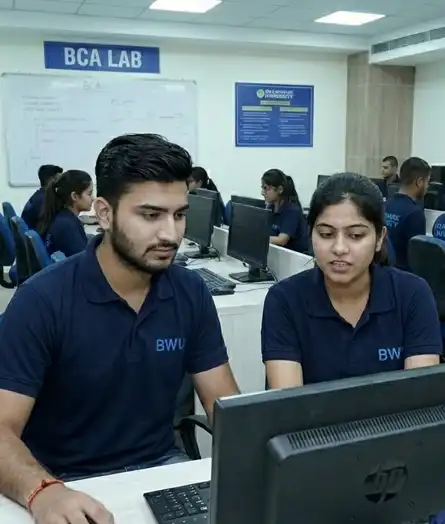 bca lab and students