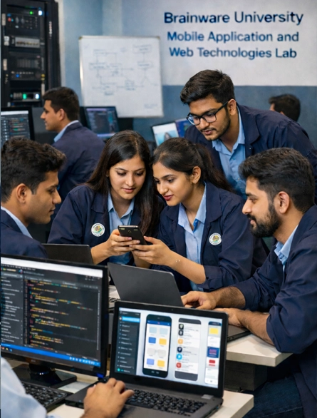 bca mob-app student Lab and Students