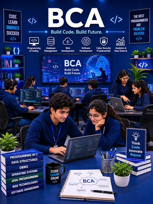 bca lab and students