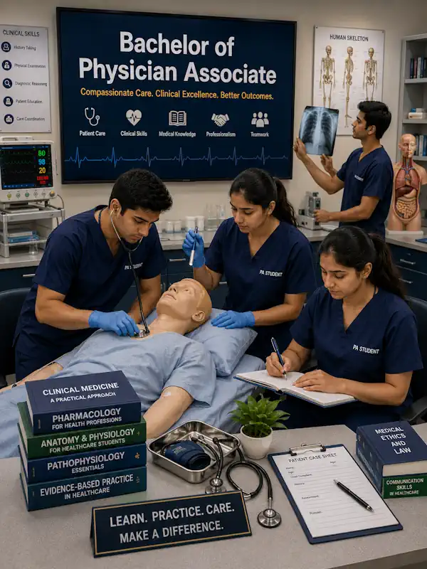 bachelor physician associate Lab and Students