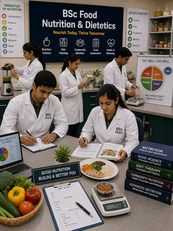 Nutrition Lab and Students
