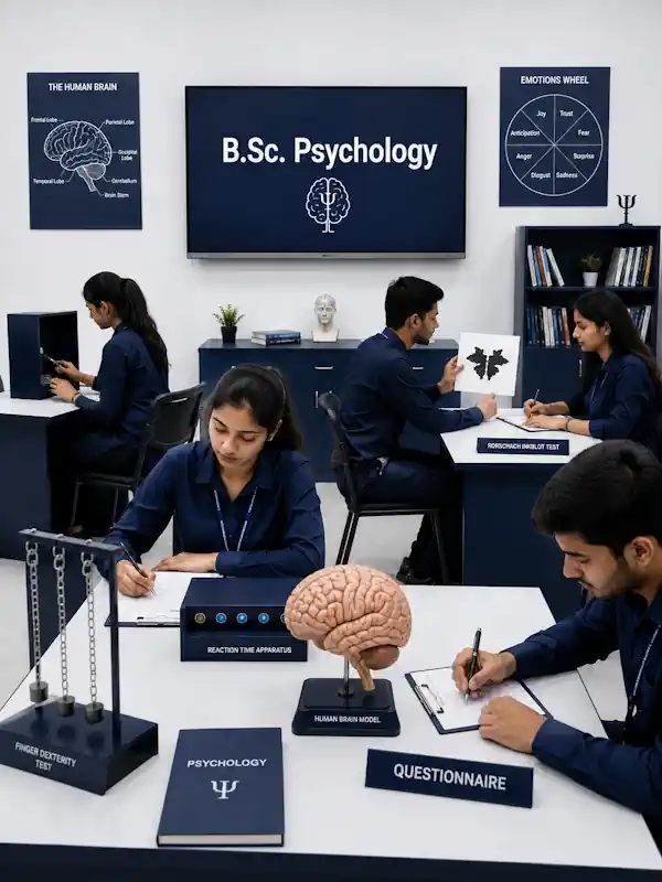 Btech CSE Lab and Students