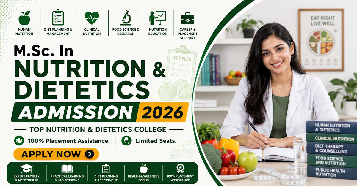MSc Food Nutrition and Dietetics : Course Details, Eligibility, and ...