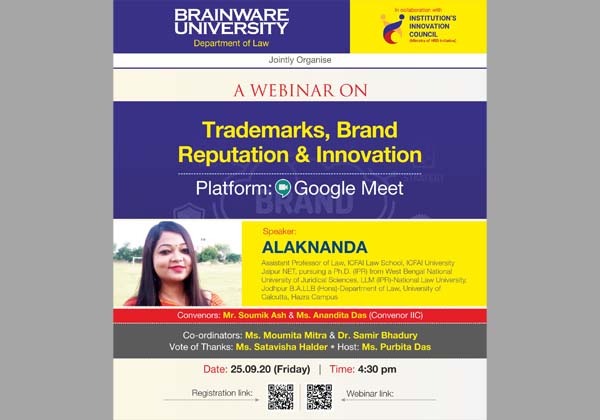 Image for Trademarks, Brand Reputation & Innovation