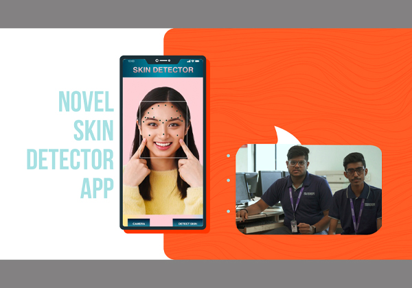 Skin detection app developed by CSE students