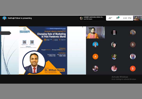 Industry Interface on Changing Role of Marketing