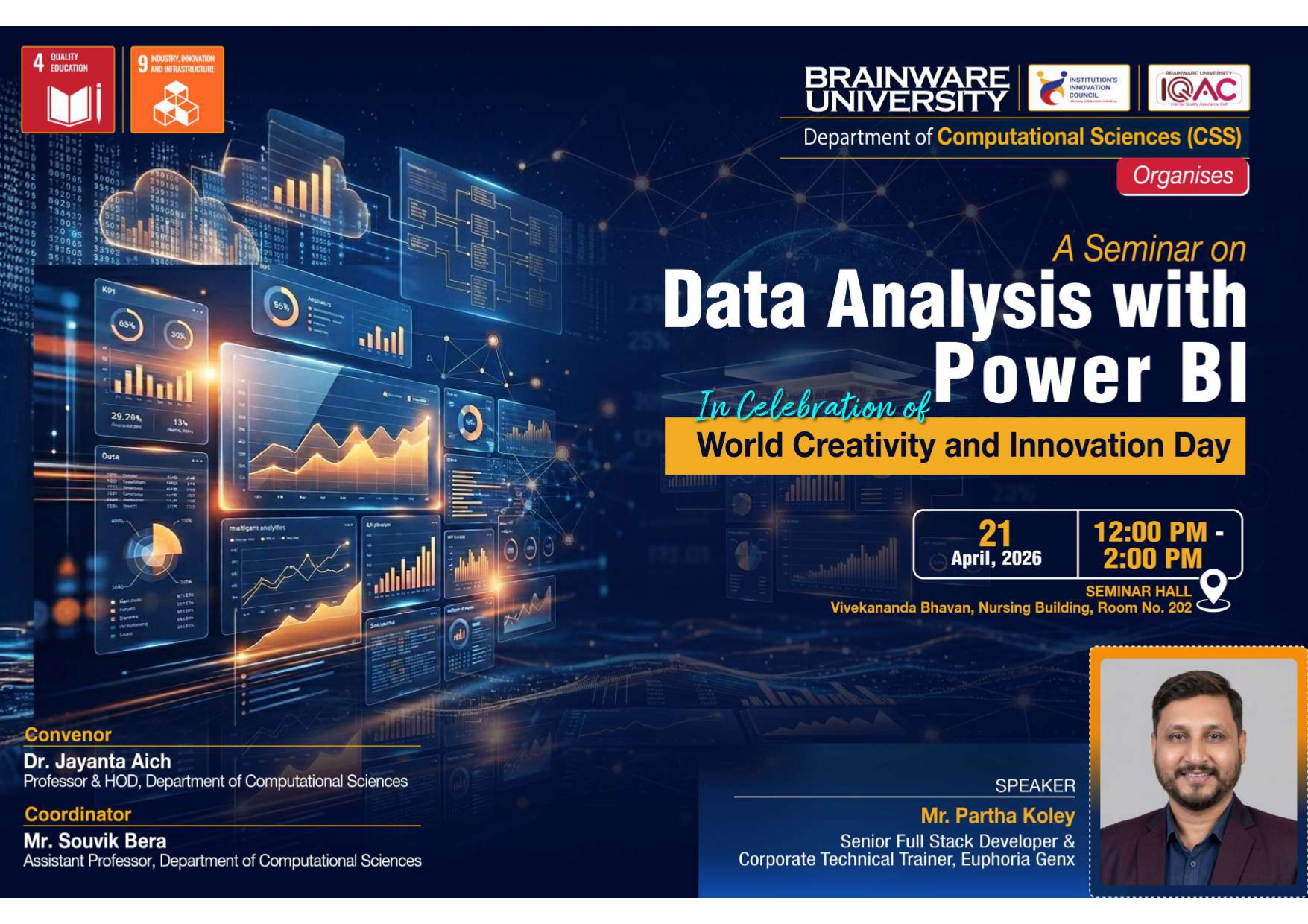 Data Analysis with Power BI in Celebration of World Creativity and ...