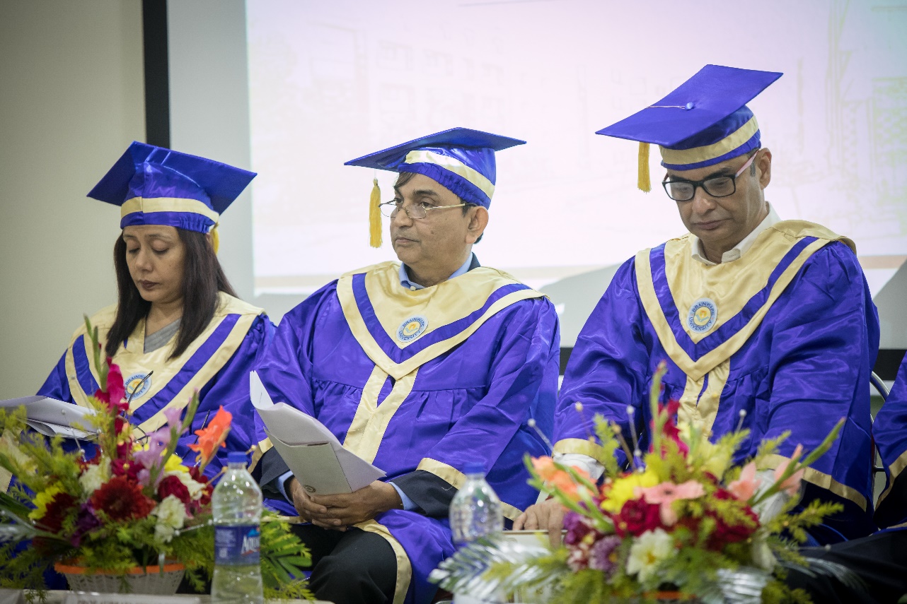 Chief guests in Brainware University convocation 2019