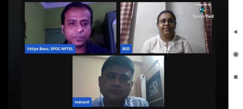 NPTEL Awareness Workshop organised by Brainware University 2021