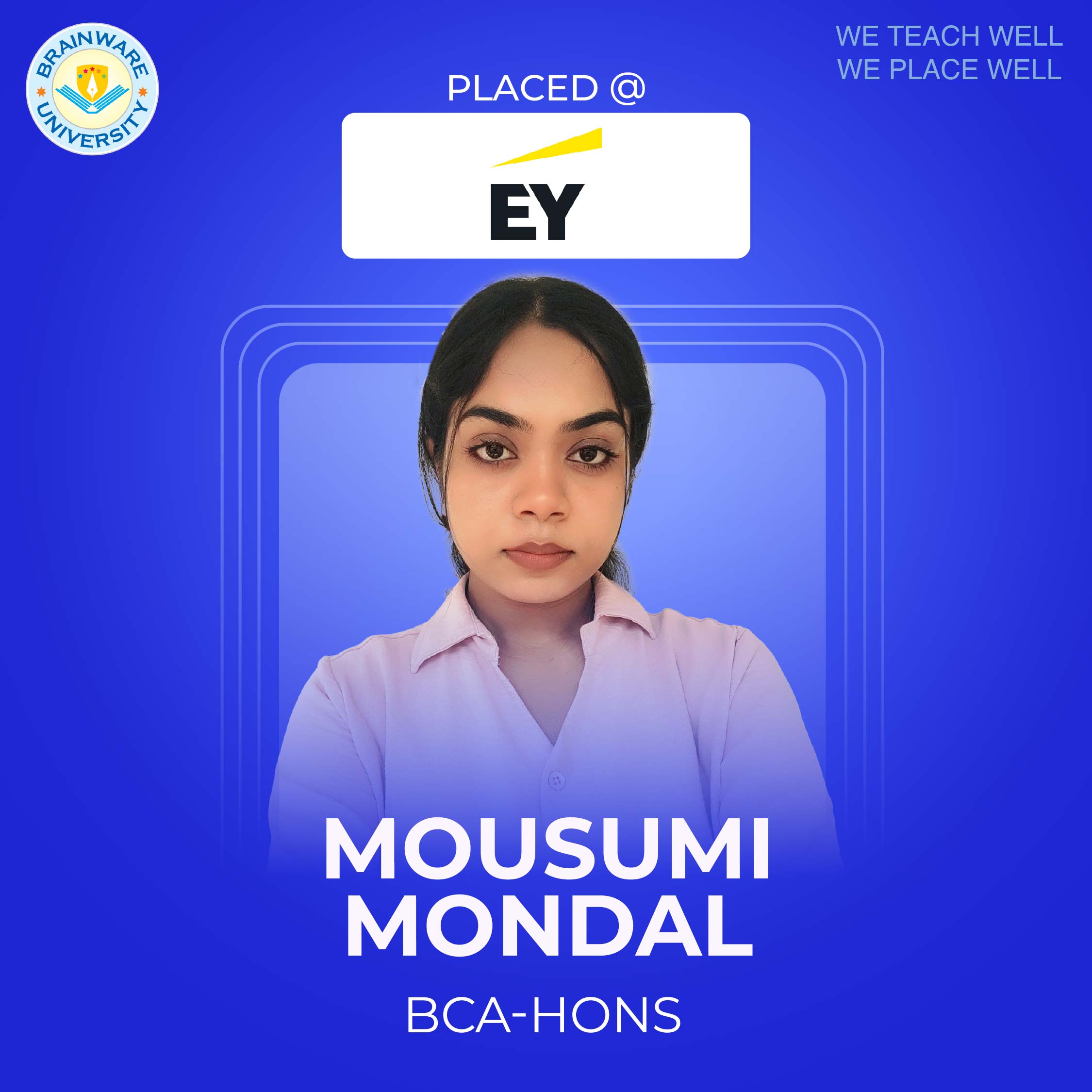 Mousumi Mondal | BCA | Placed @EY