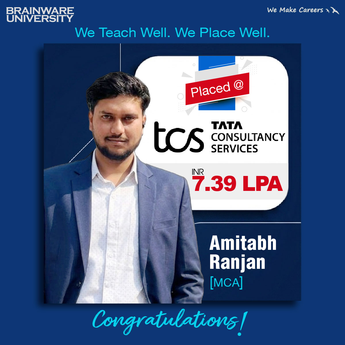 Amitabh Ranjan | MCA | Placed @TCS