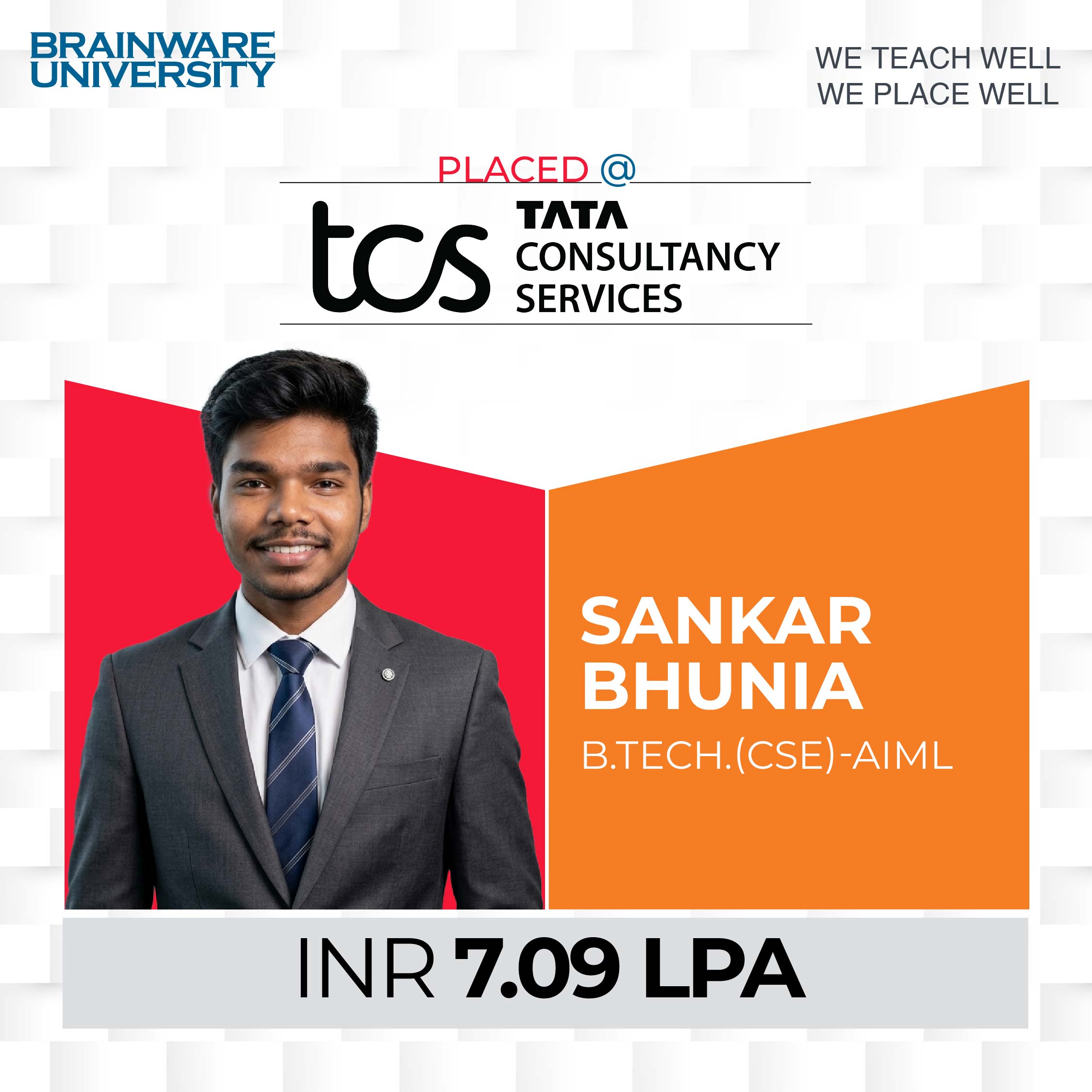 Sankar Bhunia | BTech CSE AIML | Placed @TCS