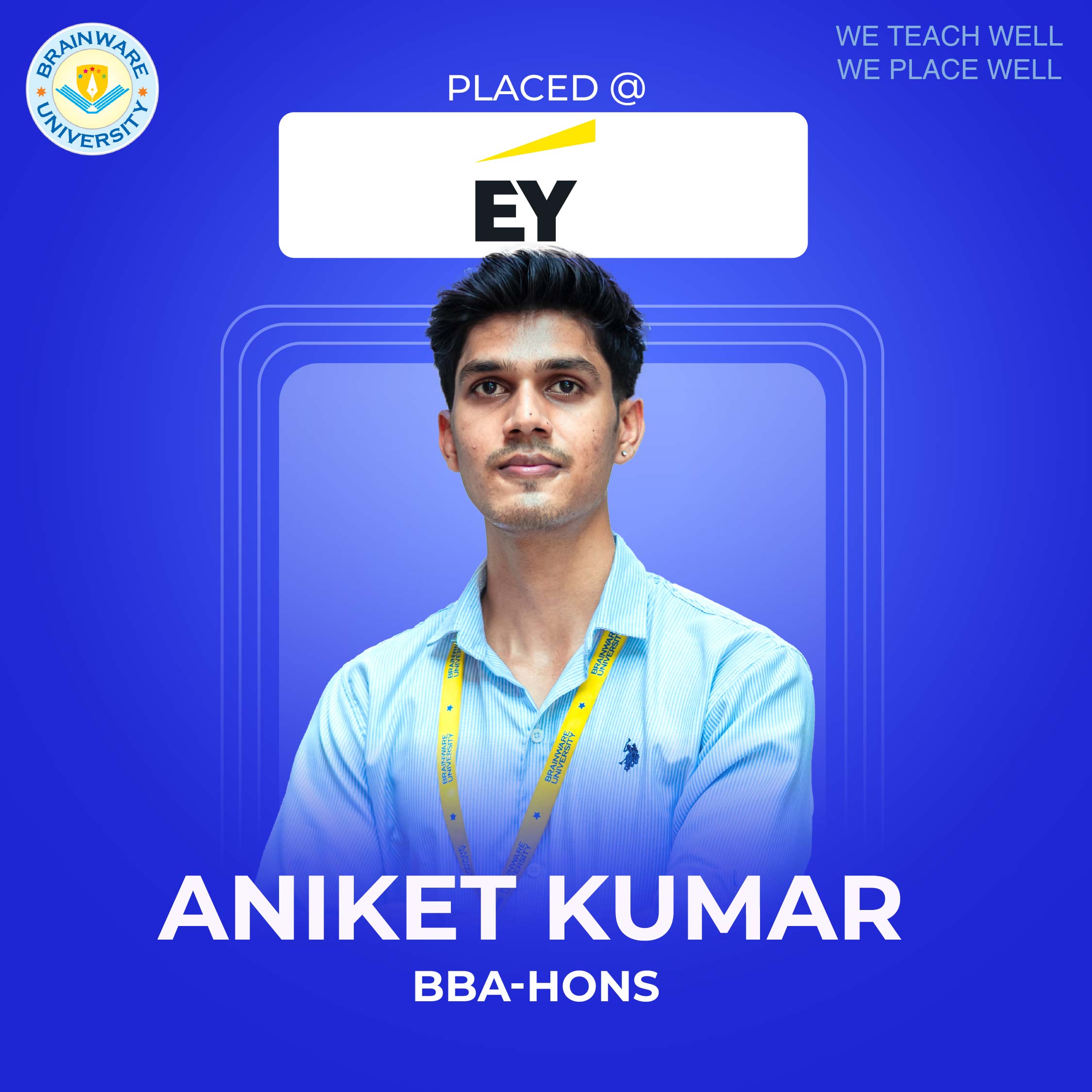Aniket Kumar | BBA Hons | Placed @EY