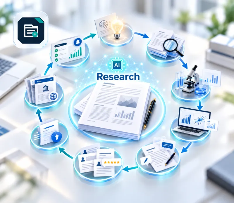Research Ware: Integrated automated intelligence platform for end-to-end research publication lifecycle management