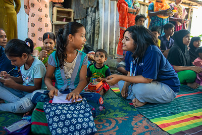 Visit to Mahajibon NGO