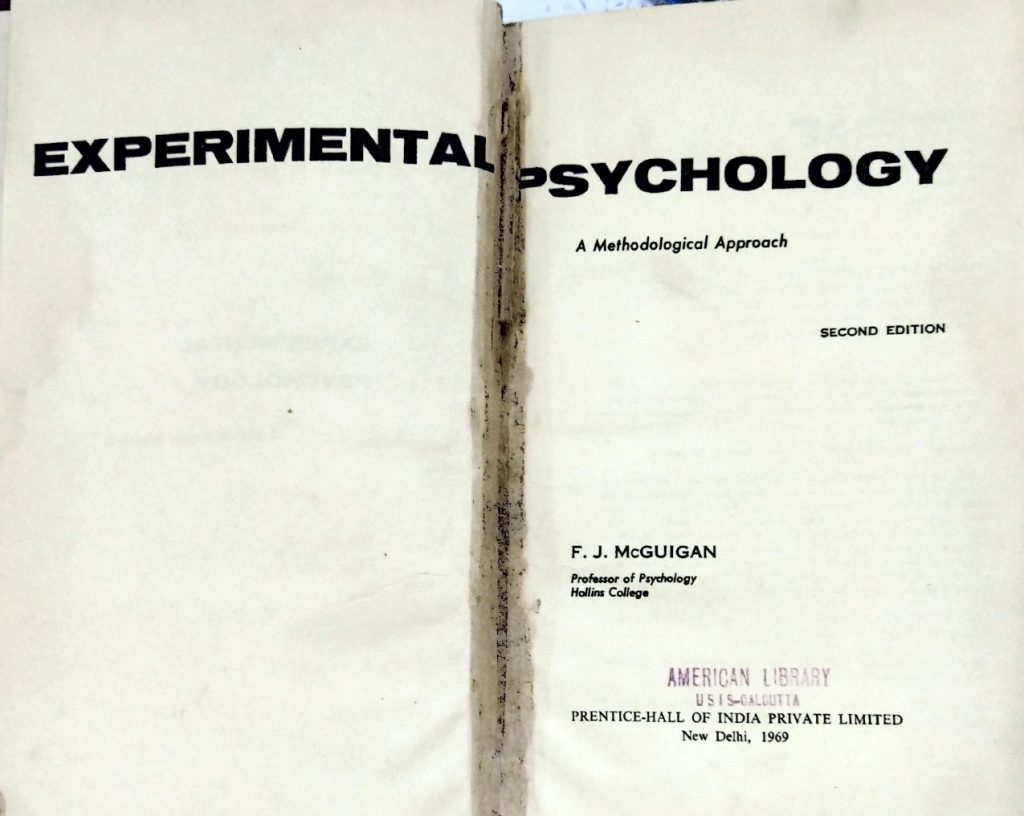 Experimental Psychology