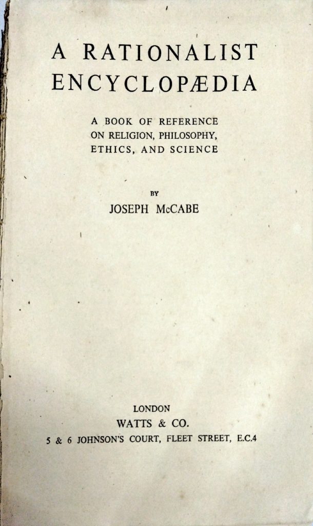 A Rationalist Encyclopedia