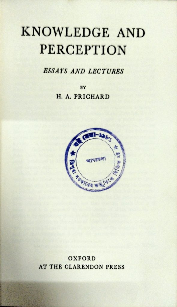 Knowledge And Perception