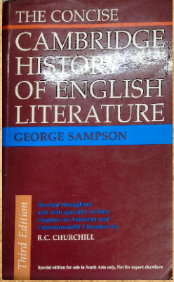 The concise Cambridge History of English Literature
