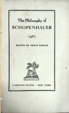 The philosophy of Schopenhauer