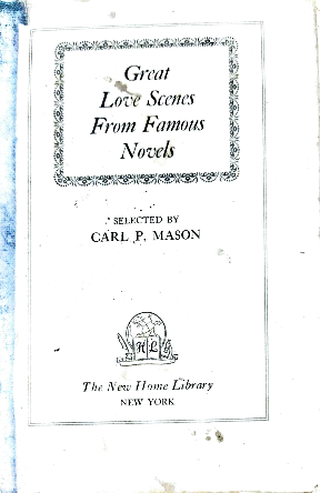 Great love scenes from famous novels