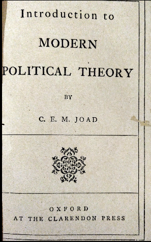 Introduction to modern political theory