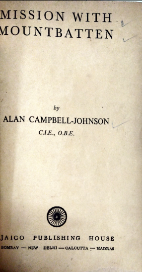 Mission with Mountbatten