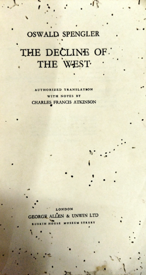 The decline of the west